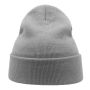 Шапка вязаная двойная Wind-S, светло-серая