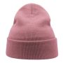 Шапка вязаная двойная Wind-S, светло-розовая