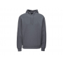 Толстовка с капюшоном Lisbon, унисекс, темно-серая, S