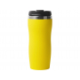 Термокружка Double wall mug С1 soft-touch, желтая
