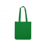 Сумка из плотного хлопка Carryme 220, зеленая, вид спереди