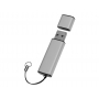 USB-флешка на 16 Гб Borgir с колпачком, стальная, открытая