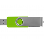 Флеш-карта Флэш С1, USB 2.0, зеленое яблоко