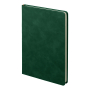 Ежедневник недатированный Muse, зеленый с коричневым
