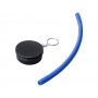 Трубочка многоразовая с брелоком Rhine, синяя