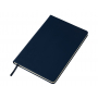 Бизнес-блокнот А5 С3 soft-touch с магнитным держателем для ручки, темно-синий