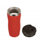 Термокружка Double wall mug С1 soft-touch, красная