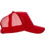 Бейсболка Kansas, красная