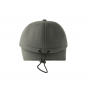 Бейсболка SNOW FLAP STOPPER-S 230, темно-серая