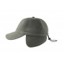 Бейсболка SNOW FLAP STOPPER-S 230, темно-серая