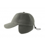 Бейсболка SNOW FLAP STOPPER-S 230, темно-серая