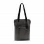 Шоппер Superbag Pocket, серый с чёрным