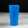 Пластиковый стакан Happy Cup, 400 мл, темно-синий