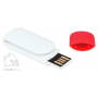 USB flash-карта Alma, красная, открытая
