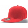 Бейсболка Snap Back, красная однотонная