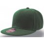Бейсболка Snap Back, зеленая однотонная