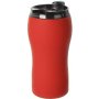 Термостакан Velvet с прорезиненным покрытием, красный