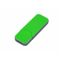 Флешка в стиле I-phone прямоугольной формы, зеленая