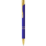 Ручка KOSKO SOFT GOLD MIRROR, синяя