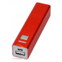 Портативное зарядное устройство, 3000 mAh, красное