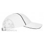 Бейсболки Leader 206, белые