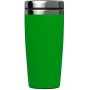 Термостакан Эльбрус с прорезиненным покрытием, зеленый