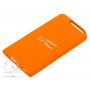 Источник энергии универсальный Theta с фонариком, 4000 mAh, оранжевый