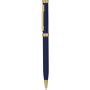 Ручка METEOR SOFT GOLD MIRROR, темно-синяя