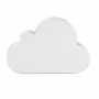 Антистресс CLOUDY, белый, вид спереди