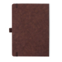 Блокнот в твердой обложке Stu, А4, темно-коричневый