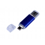 Флешка c дополнительным разъемом Micro USB 3-in-1 TypeC 3.0, синяя