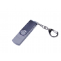 Флешка с разъемом Micro USB 3-in-1 TypeC, серая