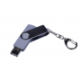 Флешка с разъемом Micro USB 3-in-1 TypeC, серая