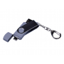 Флешка с разъемом Micro USB 3-in-1 TypeC, серая