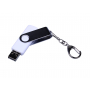 Флешка с разъемом Micro USB 3-in-1 TypeC, белая