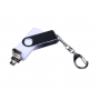 Флешка с разъемом Micro USB 3-in-1 TypeC, белая