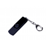 Флешка с разъемом Micro USB 3-in-1 TypeC (цветной корпус), черная