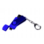 Флешка с разъемом Micro USB 3-in-1 TypeC (цветной корпус), синяя
