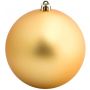 Елочный шар Matt Smooth, золотистый