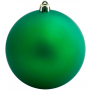 Елочный шар Matt Smooth, зеленый