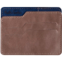 Чехол для карточек Roma, коричневый