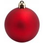 Елочный шар Matt, красный