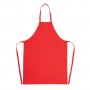 Фартук Impact из переработанного хлопка AWARE™, красный