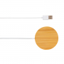 Магнитное устройство для беспроводной зарядки Bamboo, 10 Вт