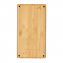 Экологичный внешний аккумулятор Bamboo, 4000 mAh, вид снизу