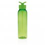 Герметичная бутылка для воды из AS-пластика, зелёная, вид сбоку