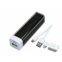 Универсальное зарядное устройство power bank PB036 , черное с проводом