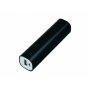 Универсальное зарядное устройство power bank прямоугольной формы, черное
