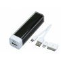Универсальное зарядное устройство power bank PB036 , черное с проводом