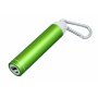 Универсальное зарядное устройство power bank круглой формы с карабином, зеленое